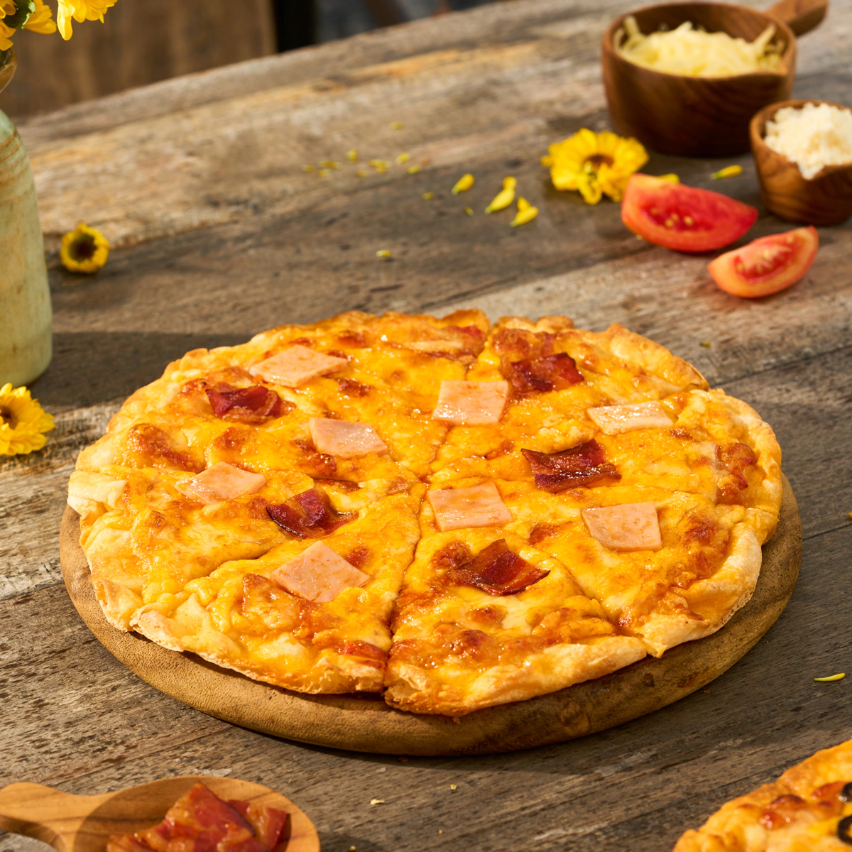 Bacon & Ham Pizza